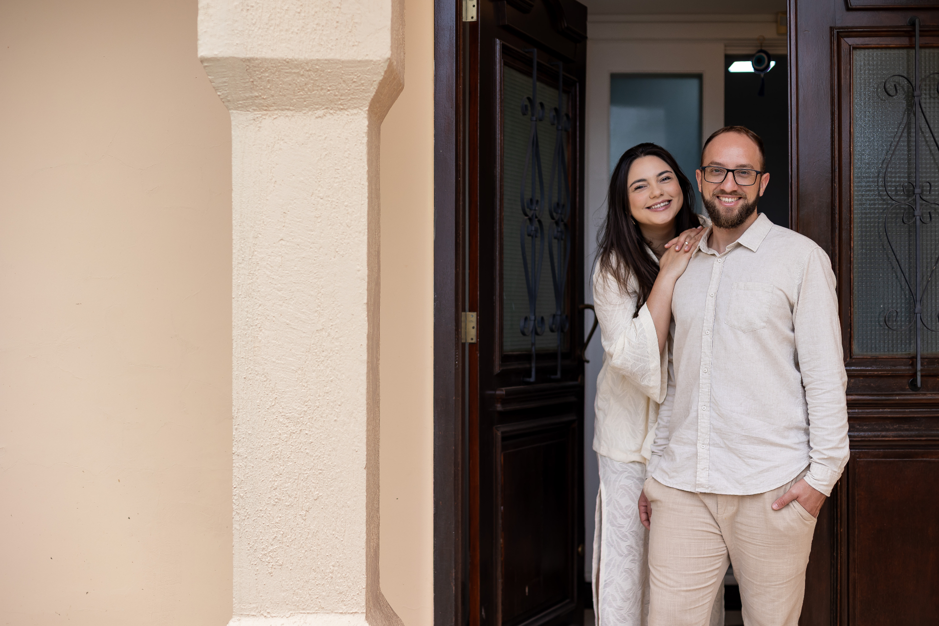 Juão e Jaine, cofundadores do Mannah